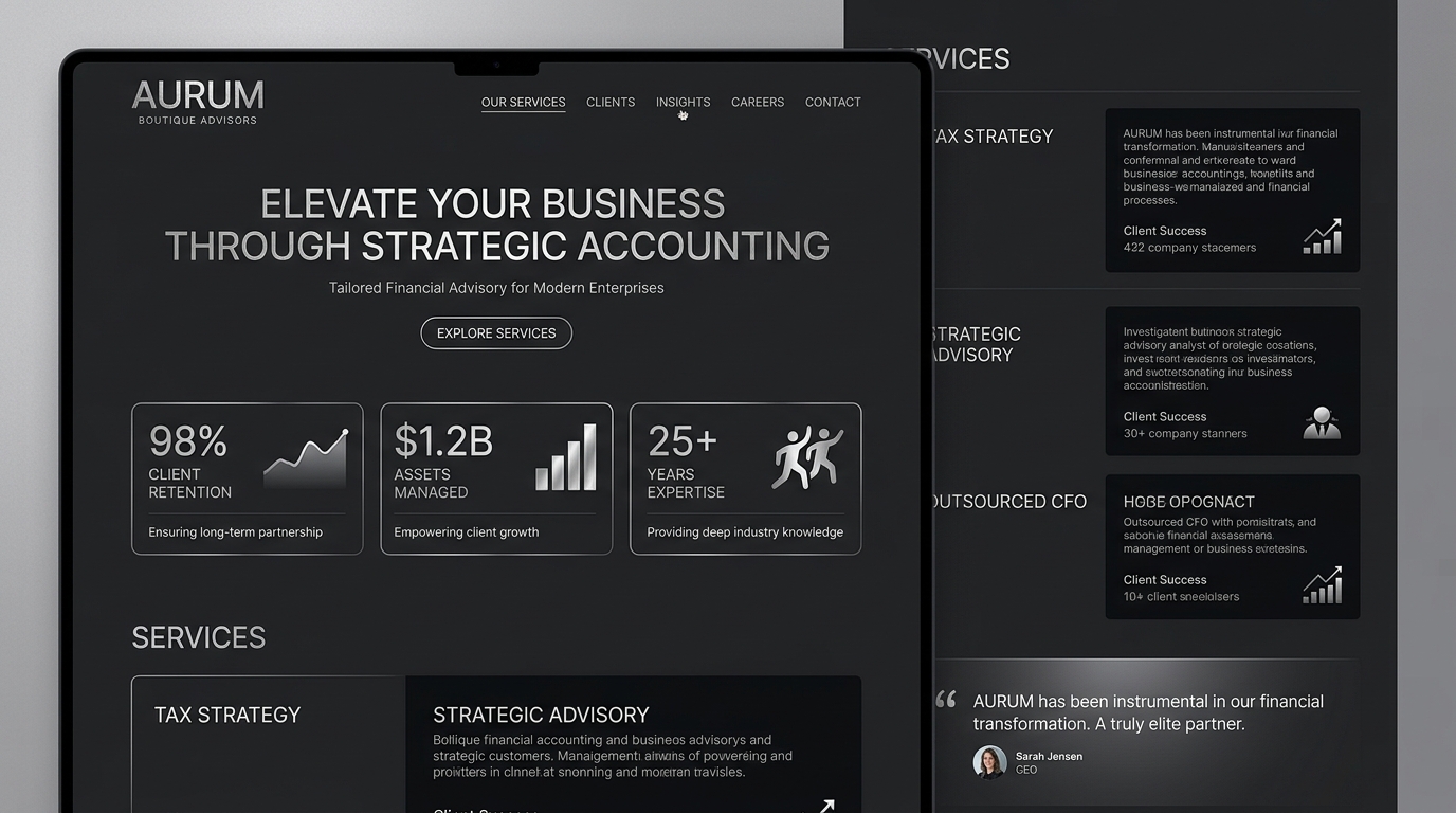 Ledger & Lane - Financial Advisory & Accounting